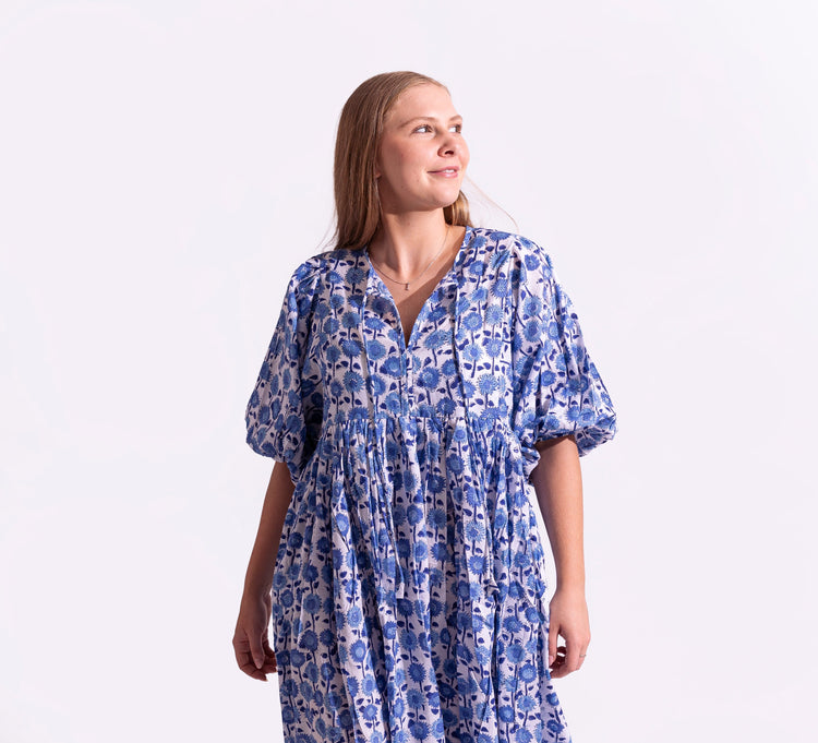Cotton Solena Dress - Mini