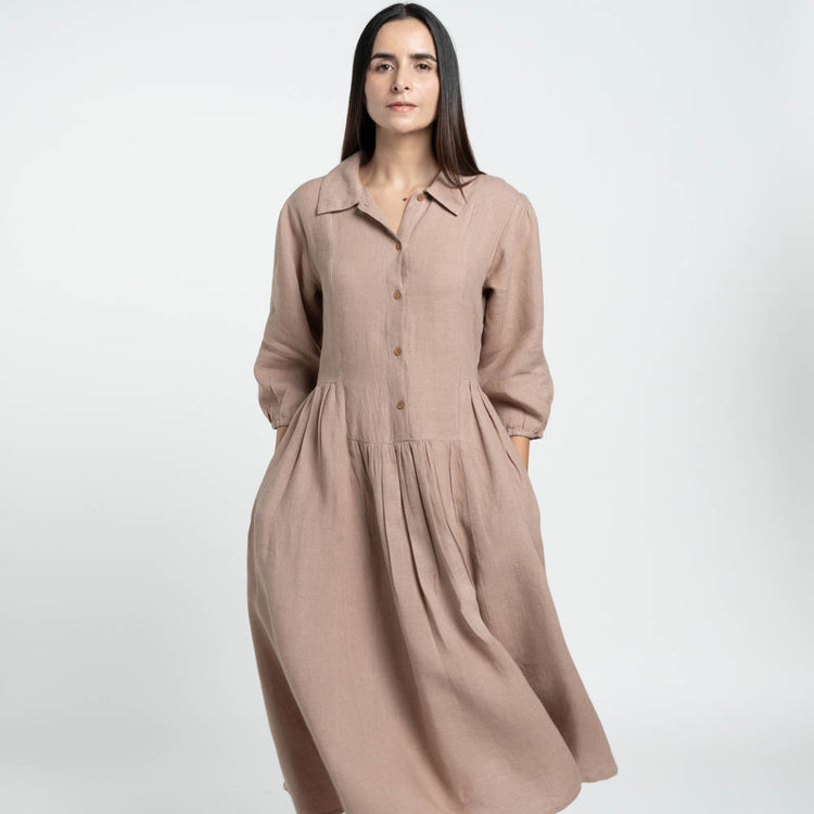 Linen Whisper Dress