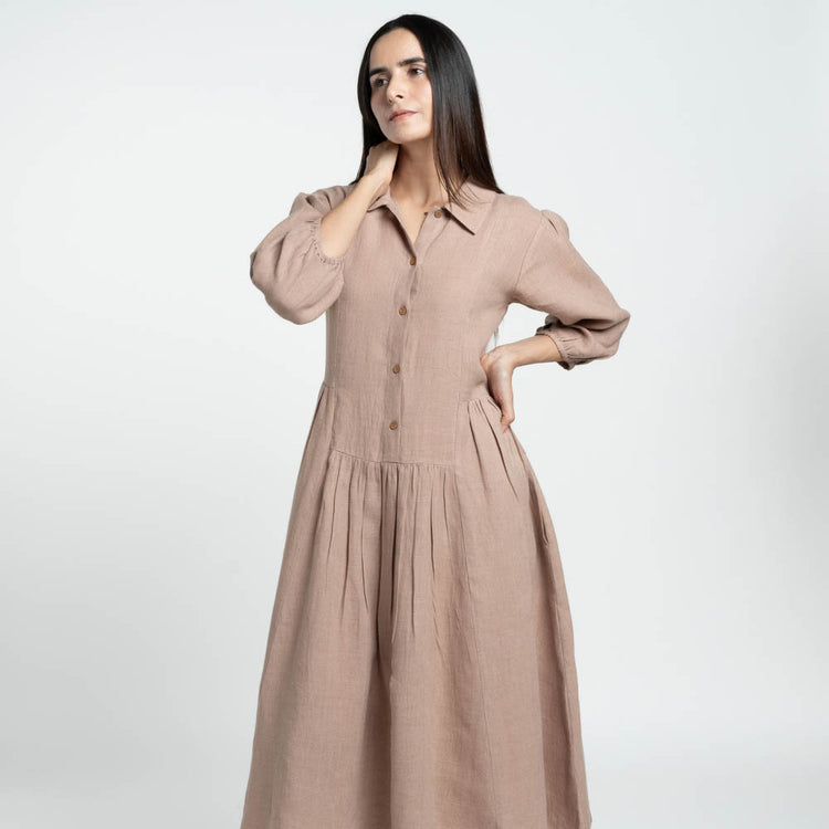 Linen Whisper Dress