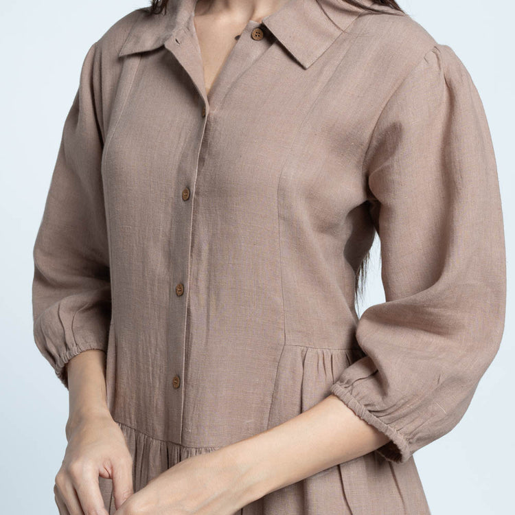 Linen Whisper Dress