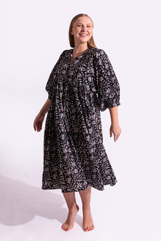 Cotton Amara Dress - Maxi