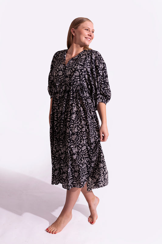 Cotton Amara Dress - Maxi