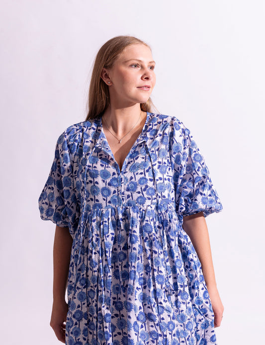 Cotton Solena Dress - Mini