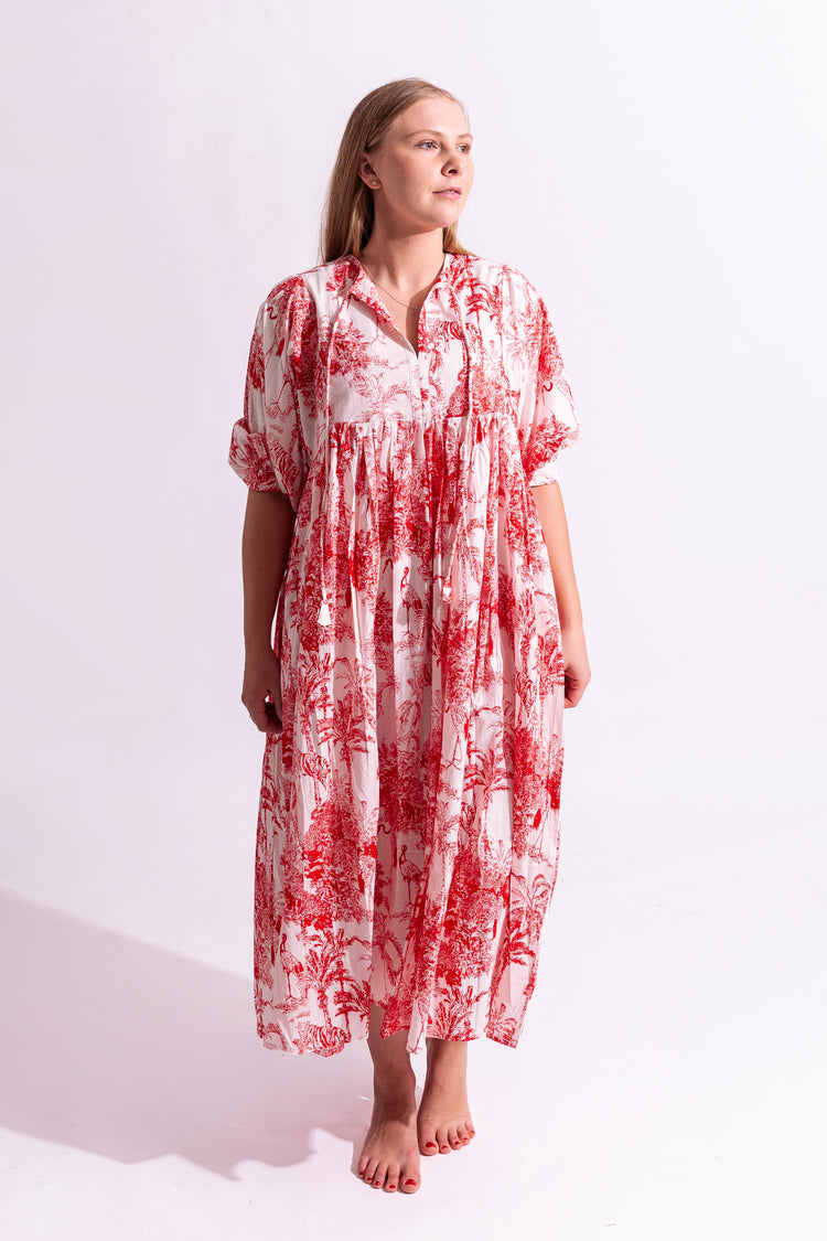 Cotton Amore Dress - Maxi