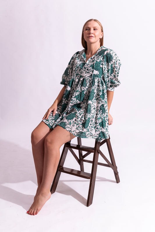 Cotton Juniper Dress - Mini