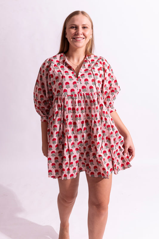 Cotton Amelia Dress - Mini