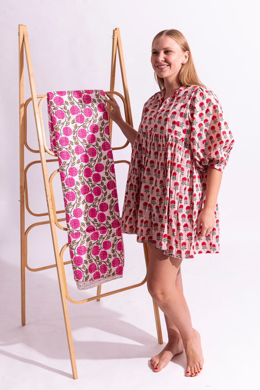 Cotton Amelia Dress - Mini