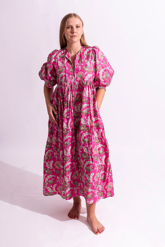 Cotton Calista Dress - Maxi