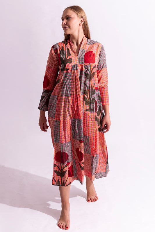 Cotton Paloma Dress - Maxi
