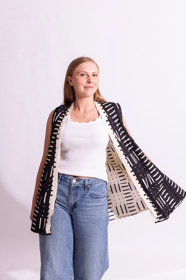 Cotton Quilted Anavila Vest