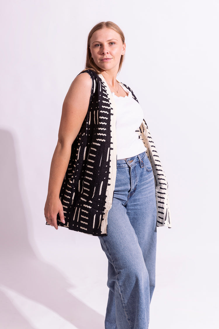 Cotton Quilted Anavila Vest