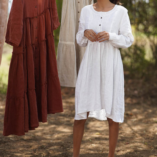 Linen Breeze Dress