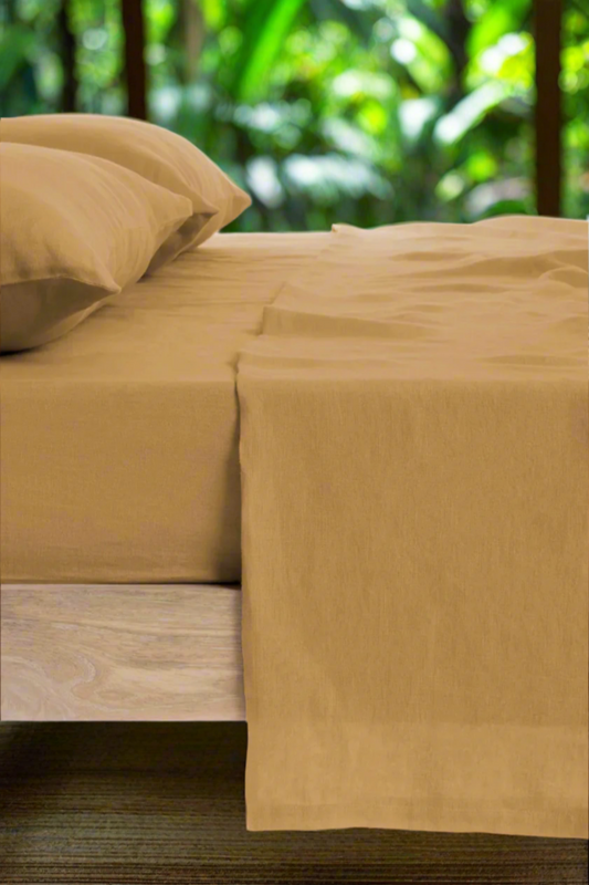 Chrome Linen Flatsheet Set